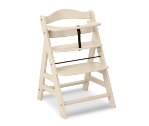 Hauck Alpha+ Wooden Highchair Vanilla
