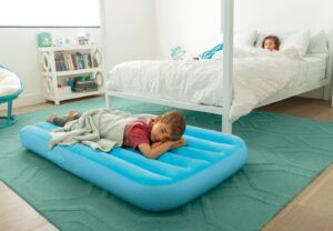Intex Cosy Kidz Airbed 18Mm High Blue Age 3-10Yr