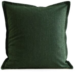 Stitch Cypress Linen Cotton Cushion 50X50Cm