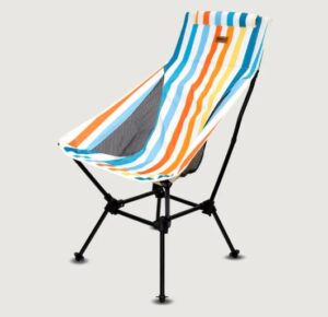 Moana Road High Back Striped Camping Chair 58X66X9