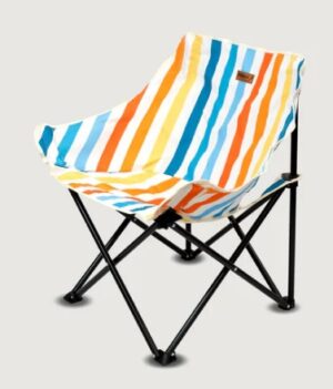 Moana Road Moon Chair Striped Chair 63X64X67