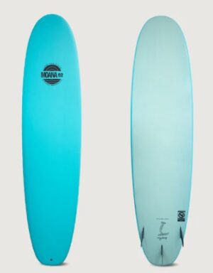 Moana Road 8 Foot Soft Surfboard Blue/Teal