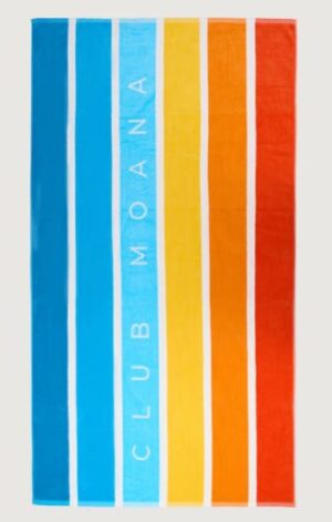 Moana Road Racing Stripes Lux Beach Towel 90X170Cm