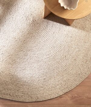 Tairua Natural Straw Round Floor Rug 1.8M Instock