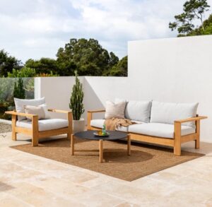 Noumea Teak In&Outdoor Rug 2.0X2.9M