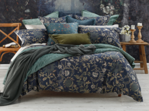 Ivy Smoke King Duvet Cover Set