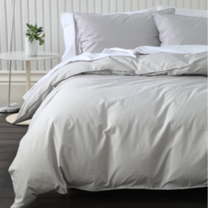 Pure Cotton King Single/Double Pewter Duvet Cover