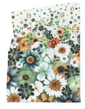 Flowerfield 50:50 Linen Cotton Teatowel 50X70Cm