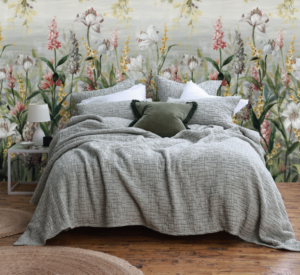 Livie Moss Cotton Jacquard Bedspread Queen