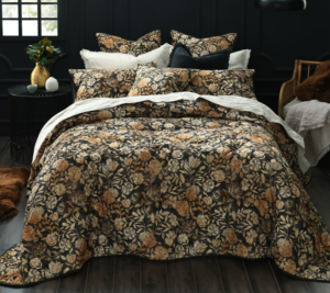 Beaumont Quilted Linen Cotton King Bedspread Set