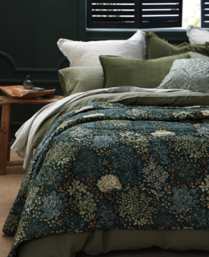 Limetta Quilted Linen Cotton Quilt 240X220Cm