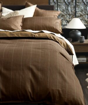 Hedge Chestnut 300Tc Cotton Sateen Cali King Duvet