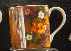 Isola Mustard Mug Bone China 8.5X9Cm