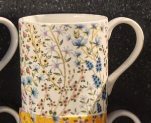 Hattie White Mug Bone China 8.5X9Cm