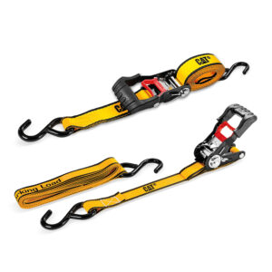 Cat 3.6M X 25Mm 2Pc Ratchet Tie-Down 400Kg