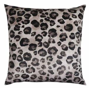 Leopard Spot Velvet Cushion 50Cm