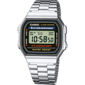 Casio Classic Silver Square Digital Watch