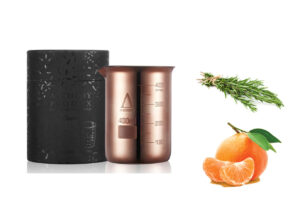 Copper Beaker Candle 330Gm Mandarin & Rosemary