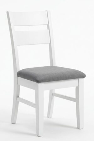 Arctic Dining Chair Grey Padded Seat 3 Only