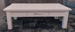 Arctic 1200 Coffee Table White - Slight Damage