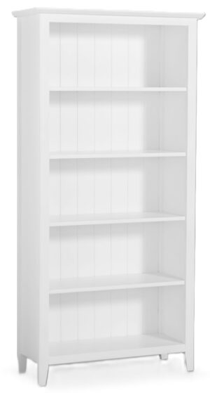 Artic Lrg White Bookcase 900x340x1800