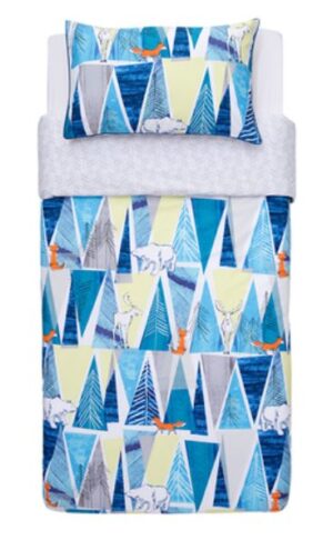 Kas Kids Arctic Blue Single Duvet Cover Set