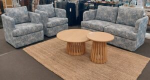 Adari 2.5 + Arm Chair + Swivel Chair Cabana Navy F