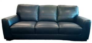 Bacari 3 Seater In Black Leather