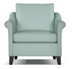Balmoral 1 Seater In A Grade Fabric 840X850X900H