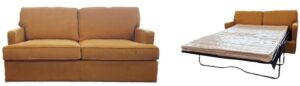 Barossa Sofabed Mustard Fabric 1740X910X900H