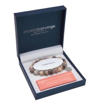 Tree Of Life Australian Jasper Charm Bracet