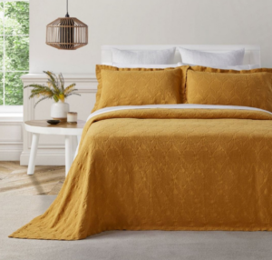 Citron Bedspread King Saffron