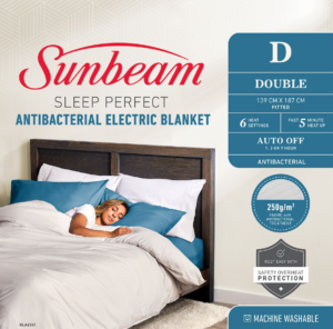 Sleep Perfect Electric Blanket Double Antibacteria