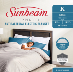 Sleep Perfect Electric Blanket King Antibacterial
