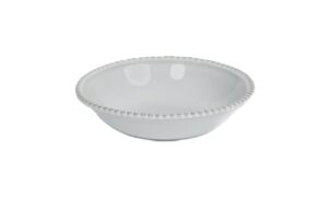 Bobbly Pasta Bowl Glacier 21Cm Stoneware
