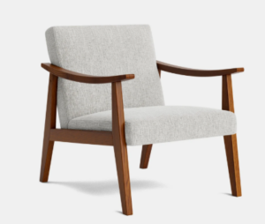 Camille Chair In A Grade Fabric 640X790X760H
