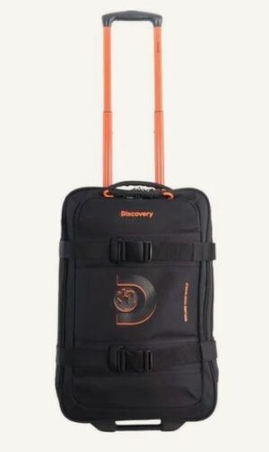 Discovery Camp Cabin Black Luggage 36X54X26Cm