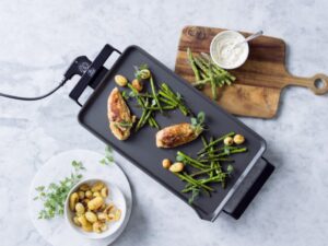 Greenlife Teppanyaki Grill Pfas Free 550X260X95Mm