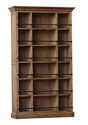 Nomad Bookcase Reclaimed Elm 1300X400X2200H