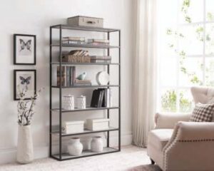 Chrysler Bookcase Cement Look 1000X300X1800H