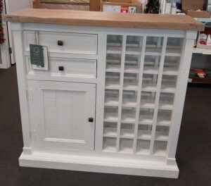 Cintra 28 Bottle Wine Rack +Cupboard 1050X345X1000