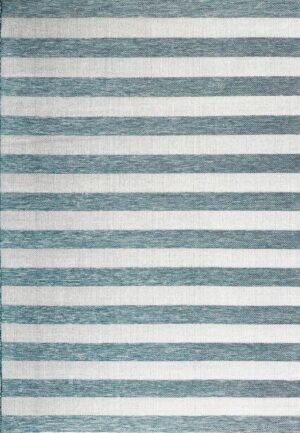 Coast Indoor/Outdoor Stripe Blue Rug 1.2X1.7