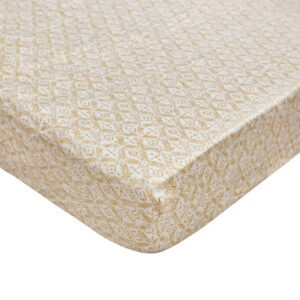 Crane Baby Cot Fitted Sheet Kendi Diamond 132X71