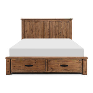 Oberon Queen Slat Frame W Storage 2183X1710X1200H