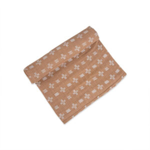 Crane Baby Single Muslin Swaddle Kendi Copper Dash