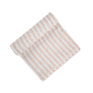 Crane Baby Single Muslin Swaddle Ezra Herringbone