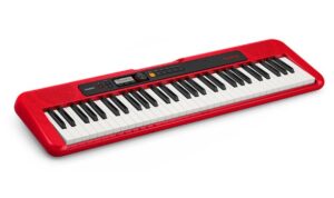 Casio Tone Keyboard 61 Full Size Red Portable