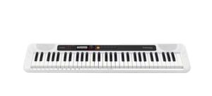 Casio Tone Keyboard 61 Full Size White Portable