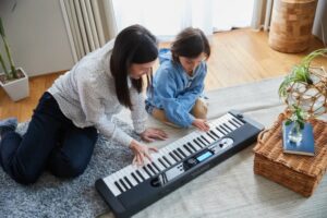 Casio Tone Keyboard 61 Full Size Black Portable