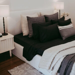 Organic Bamboo Charcoal Double Sheet Set